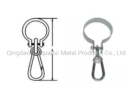 Square Swing Hooks Galvanized Steel Post Swing Set