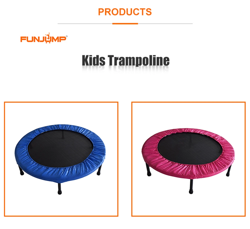 Indoor Outdoor Fitness Mini Rebounder Trampoline for Kids and Adults