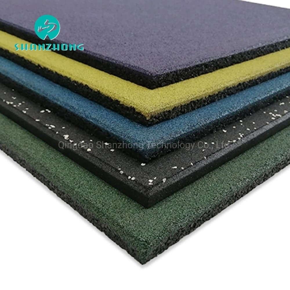 Anti-Slip Good Protection Rubber Sheet Rubber Granules Rubber Floor Tiles Rubber Crumb Rubber Flooring Mats