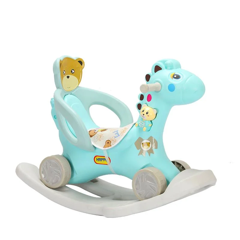 2022 New Plastic Baby Riding Rocking Horse Rider Toys for Kids