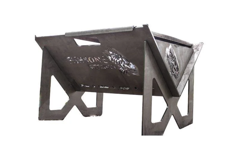 Outdoor Living Peak 16-in W Black Steel Wood-Burning Fire Pit