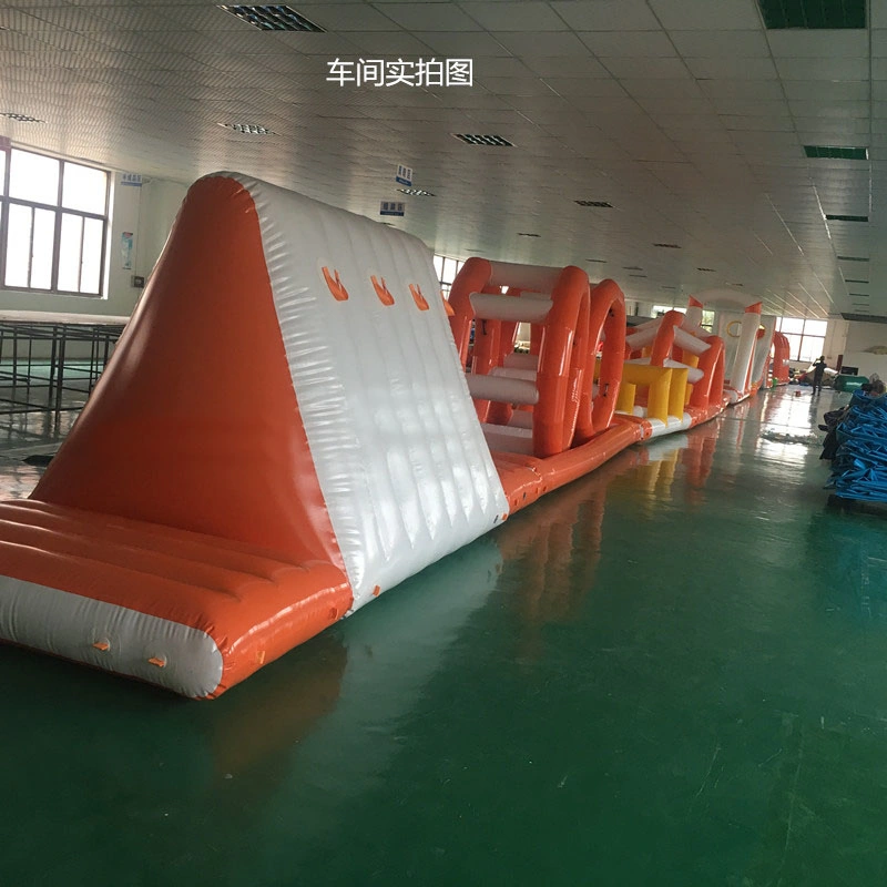 2023 0.9mm Commercial Grade PVC Tarpaulin Inflatable Floating Water Totter/ Inflatable Floating Water Seesaw