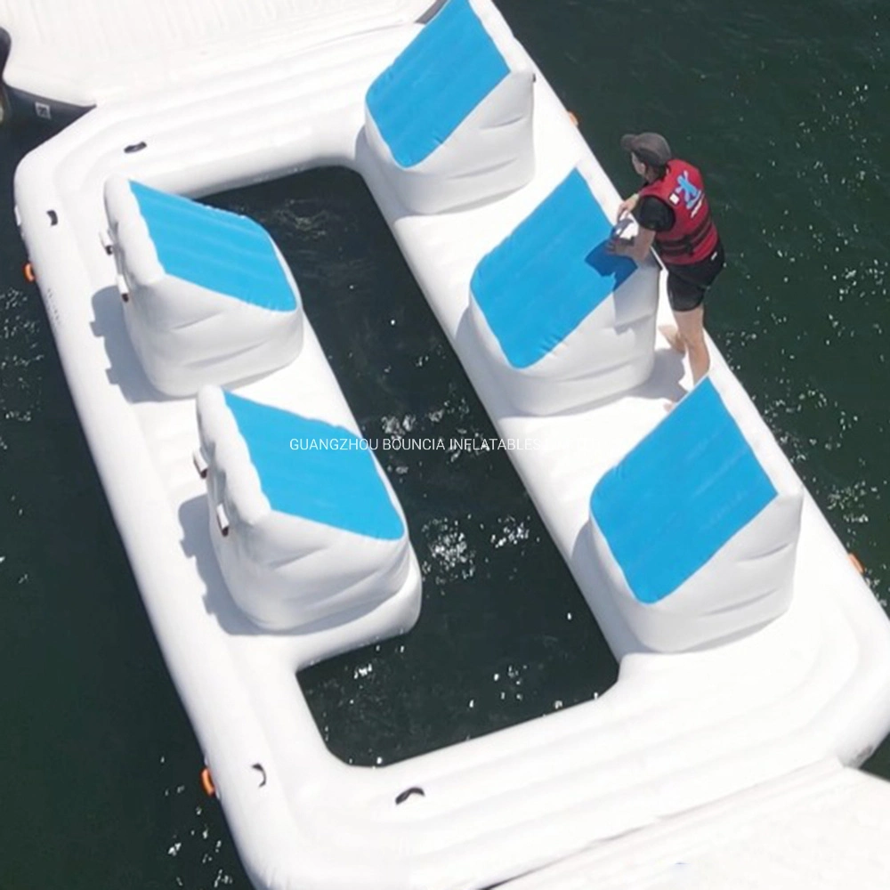 Customized Floating Water Park Equipment - Floating Water Trampoline for Sale - Water Bouncers