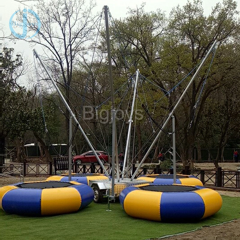 4 in 1 Inflatable Bungee Trampoline, Mobile Bungee Trampoline (BJ-BU02)