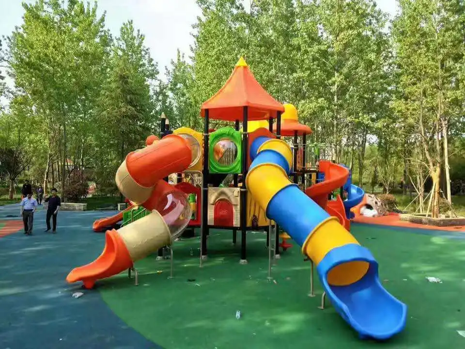 LLDPE Amusement Park Use Outdoor Playground Equipment