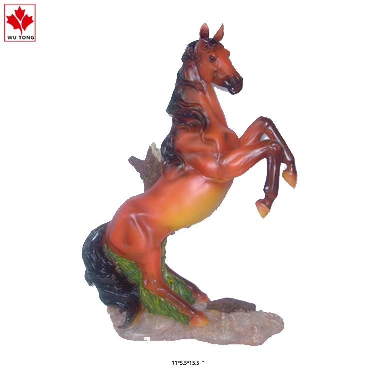 Customized Simple Resin Rocking Horse Ornaments Office Home Furnishings