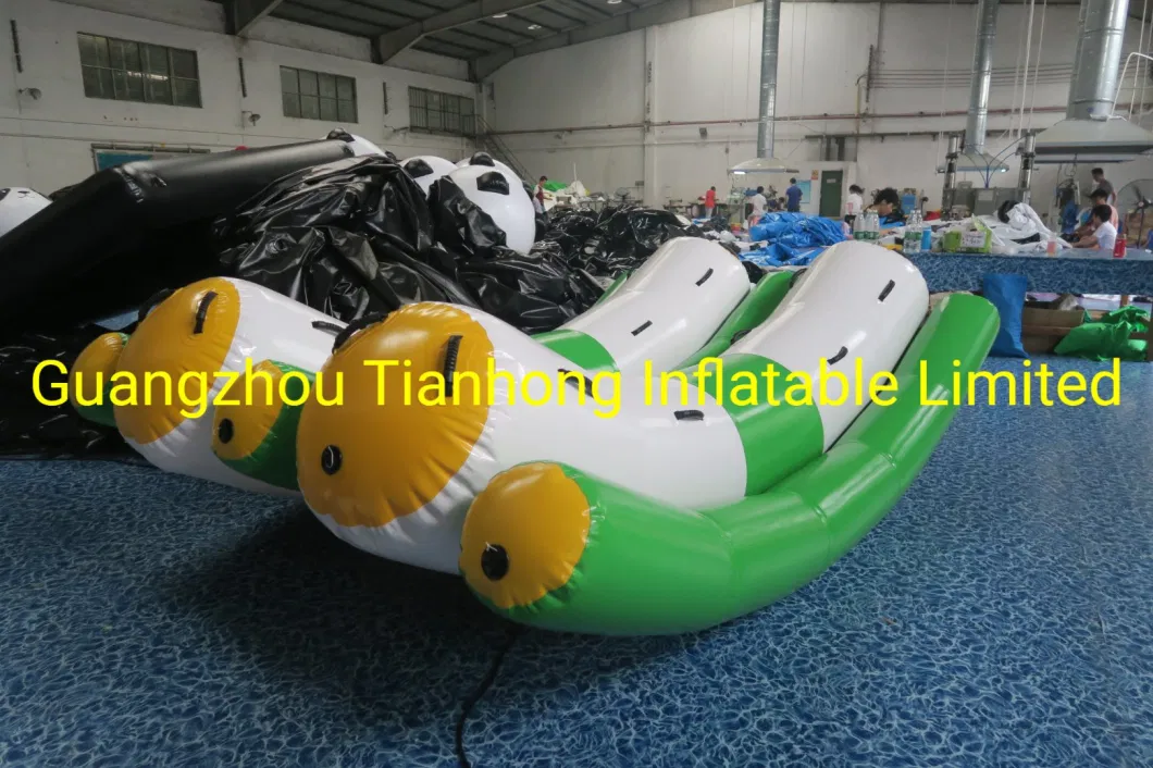 3.2X1.8m Double Inflatable Aqua Park Seesaw Teeter Totter