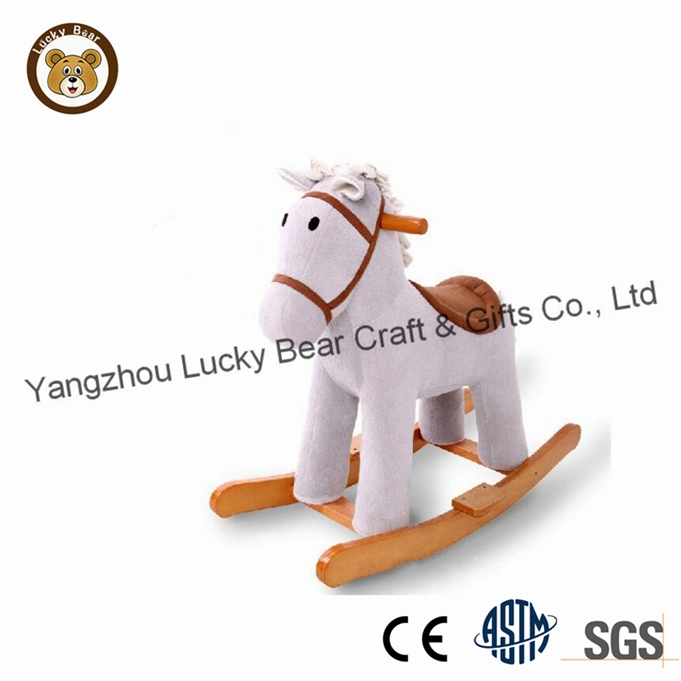 Wholesale Plush Pony Rocking Horse for Kids