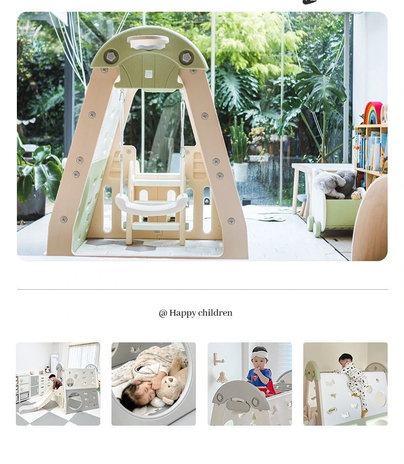 Multifunctional Climbing Frame Children&prime;s Indoor Slide Baby Swing