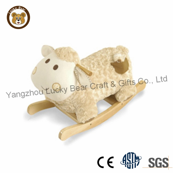 Plush Animal Sheep Baby Rocker Lamb Toy