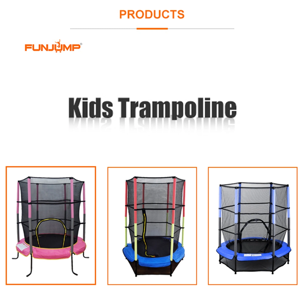 Funjump Mini Portable 55inch Kids Single Bungee Jumping Trampoline for Sale