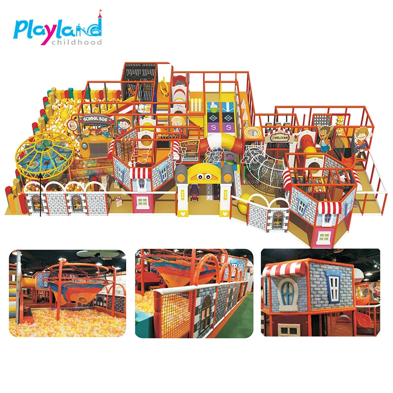 Amusement Kids Big Trampoline Indoor Playground Soft Play Large Jump Trampoline