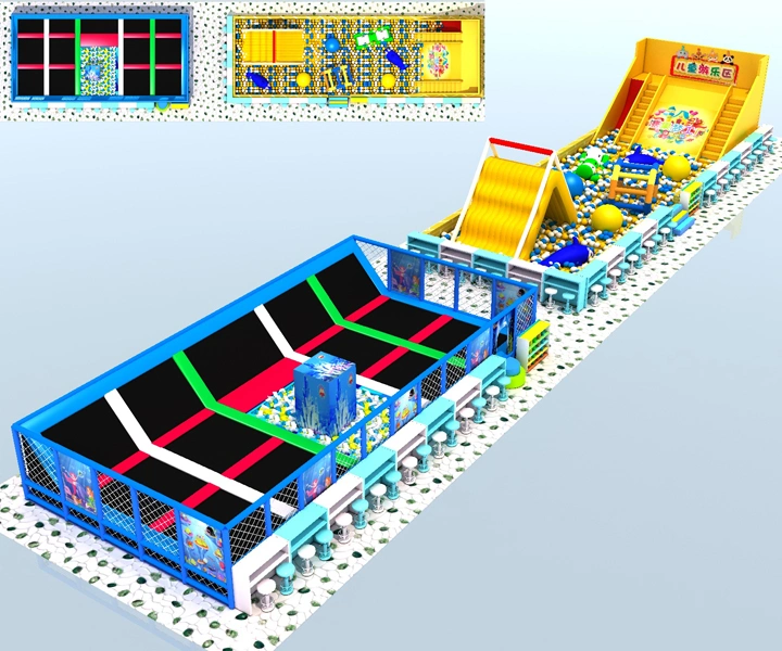 Kids Indoor Playsets with Millions Balls