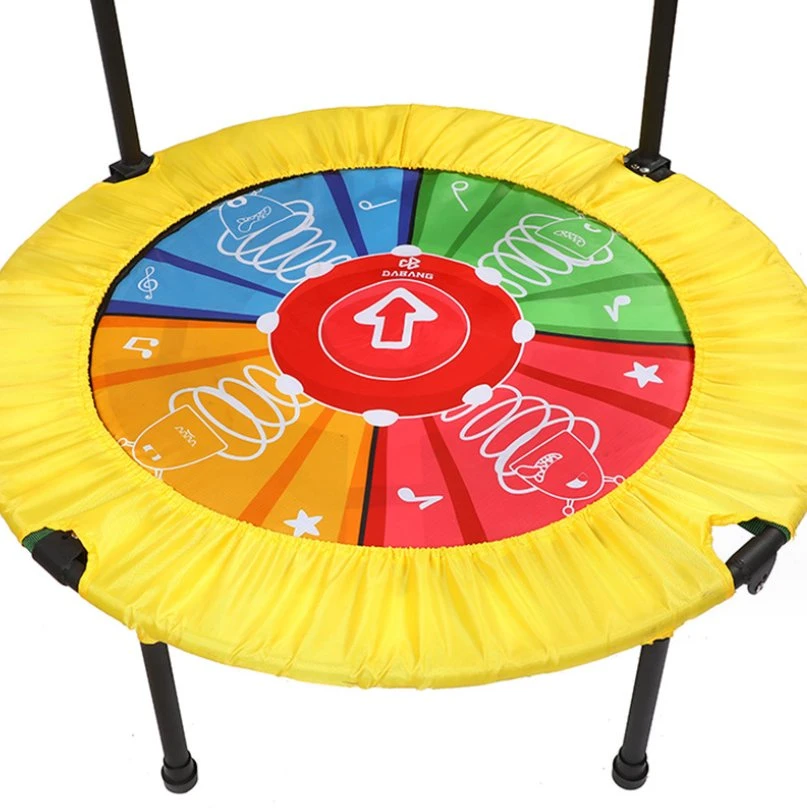Rebounder Trampoline for Adults with Bar, Mini Trampoline for Adults Fitness