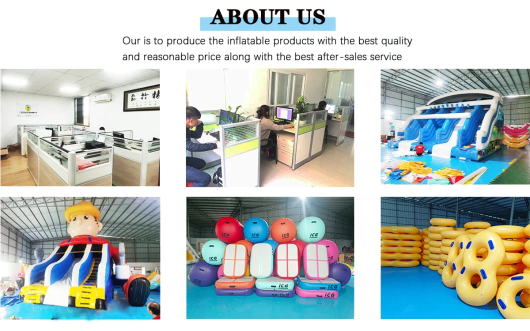 Customized Outdoor Playground Inflatable Trampoline Bouncy Inflatable Water Trampoline