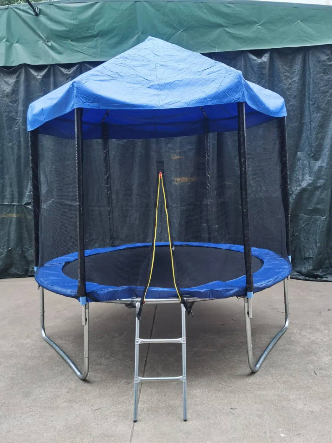 Nanjian High Quality 8ft Outdoor Round Trampoline with Enclose