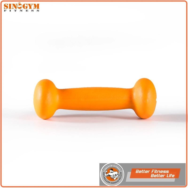 Neoprene Coated Straight Handle Oval End Dumbbell