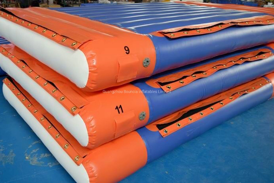 Customized Floating Water Park Equipment - Floating Water Trampoline for Sale - Water Bouncers