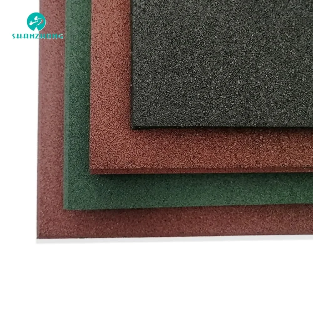 Anti-Slip Good Protection Rubber Sheet Rubber Granules Rubber Floor Tiles Rubber Crumb Rubber Flooring Mats