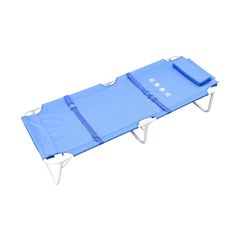 Wholesale Heavy Duty Custom Logo Aluminium Alloy Portable Truck Camping Bed Emergency Relief Foldable Tent Outdoor Cot Travel Cot