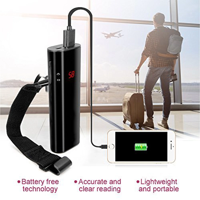 2-in-1 Rechargeable 2600mAh Power Bank Digital Luggage Scale