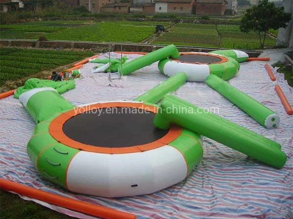 20FT Inflatable Water Park Trampoline Combo with Slide for Adult