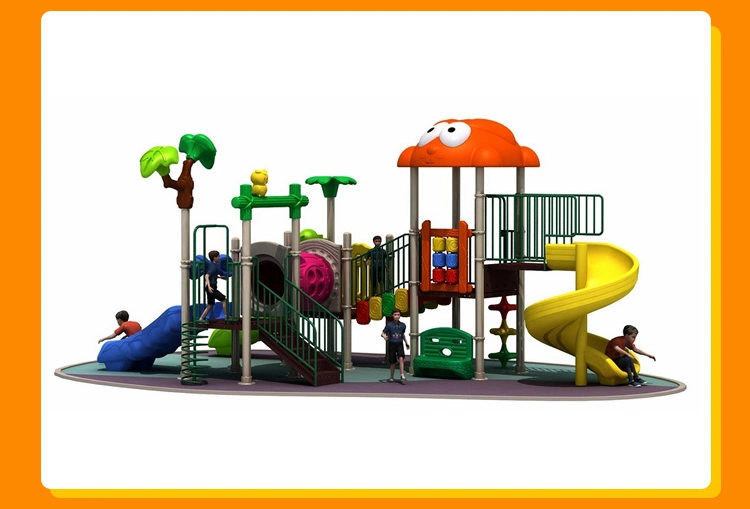 Kaile Brand Profession Spiral Outdoor Playground Metal Spiral Slide for Sale