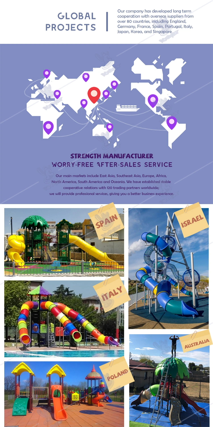 Climbing Frames Sports Park Equipment Outdoor Playground Slide for Sale