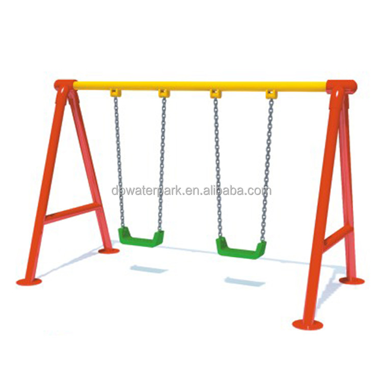 Outdoor Playground Tube Plastic Slide Set with Swing 2024