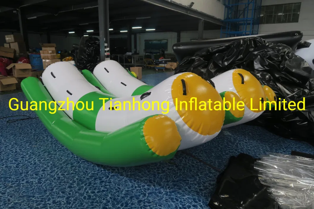 3.2X1.8m Double Inflatable Aqua Park Seesaw Teeter Totter