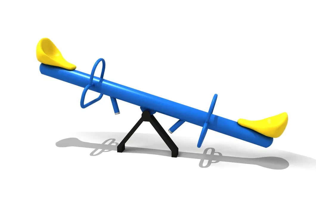 New Design Popular Outdoor Metal Playground Seesaw for Kids