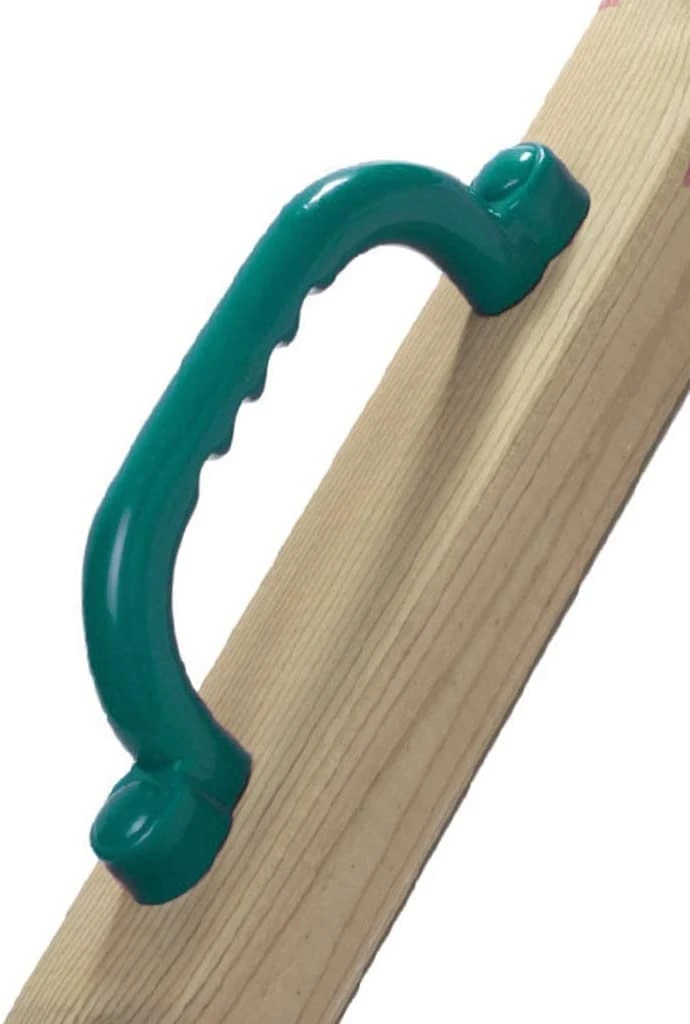 Kids Climbing Safety Handles Playhouse Handles Safety for Play Set Hand Grips Jungle Gym, Grab Bar for Swing Set Playground Good Grip 10 Inch Long