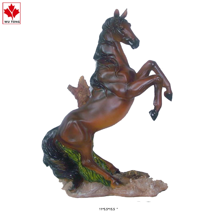 Customized Simple Resin Rocking Horse Ornaments Office Home Furnishings