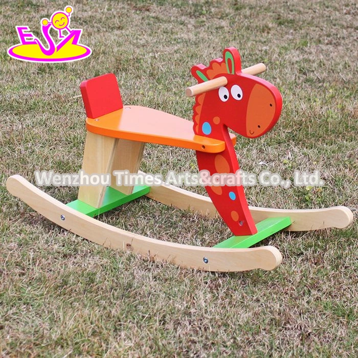 New Design Funny Rocking Horse Toddlers Wooden Ride on Toys W16D109