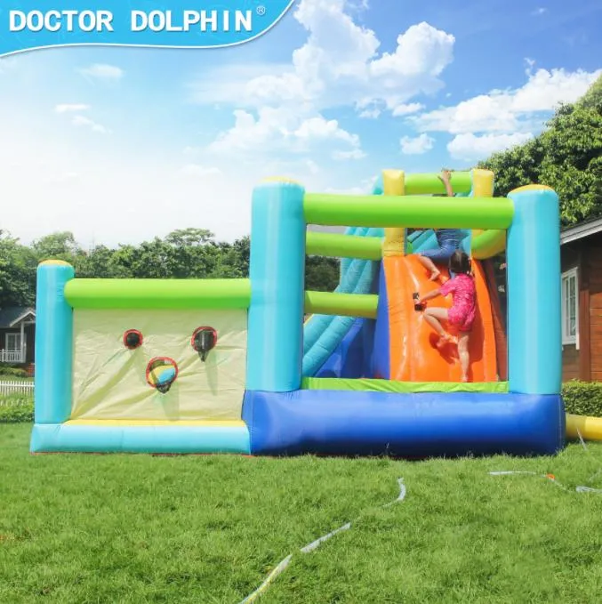 Children&prime;s Bouncy Castle Inflatable Water Jumping Bed Indoor and Outdoor Small Trampoline
