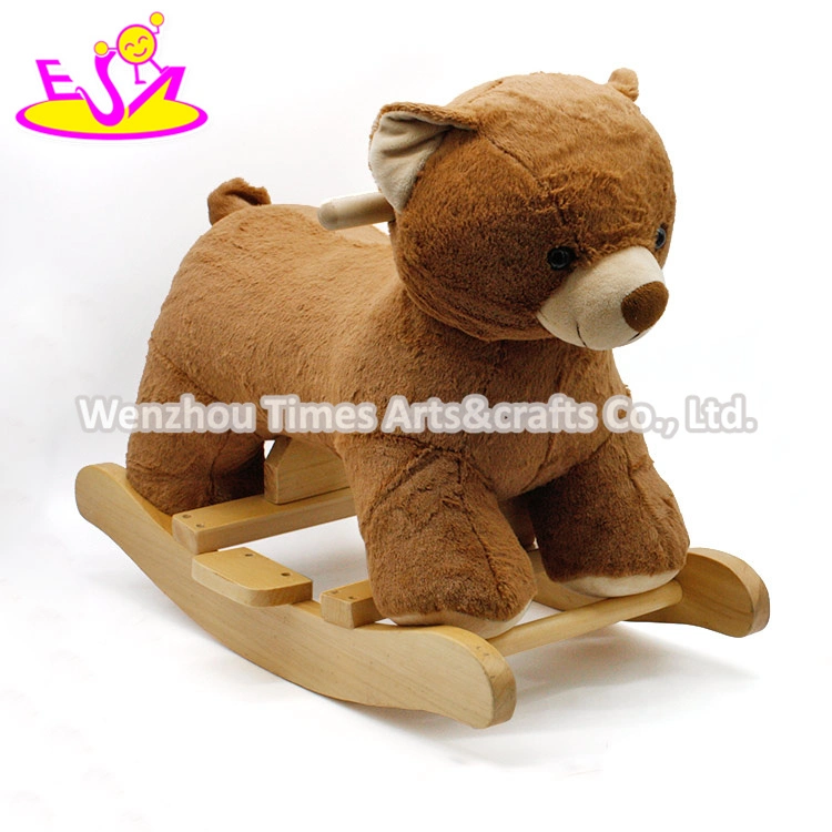 New Hottest Lovely Plush Rocking Horse with Sound W16D111