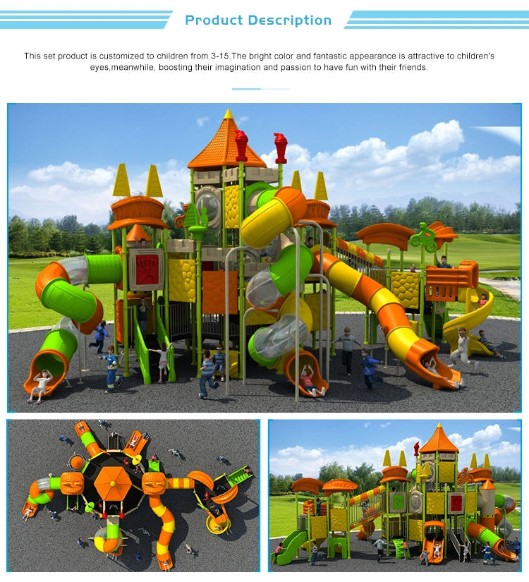 Adventure Theme Park Equipment Spiral Tube Slide for Sale