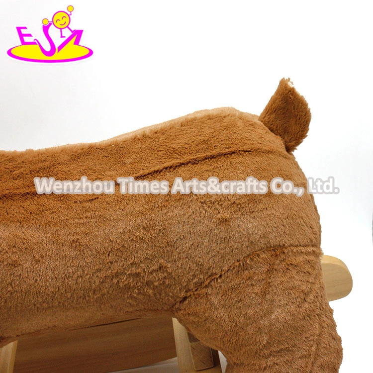 New Hottest Lovely Plush Rocking Horse with Sound W16D111