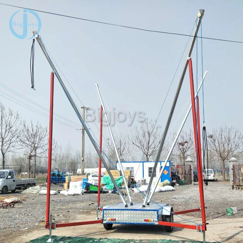 4 in 1 Inflatable Bungee Trampoline, Mobile Bungee Trampoline (BJ-BU02)