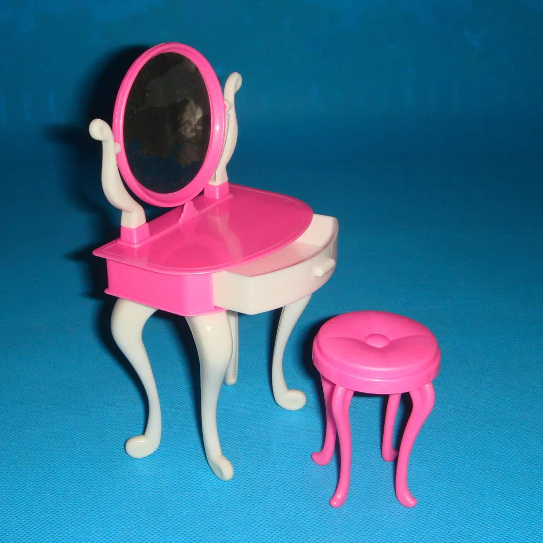 Beilinda Brand Plastic Toy Doll Furniture Bed for 1/6 Doll