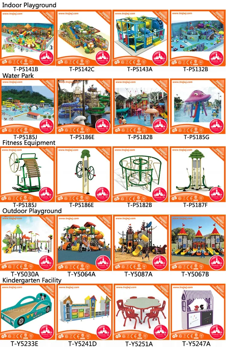 Outdoor Children Play Area Playground Equipment Slides with Swing Set