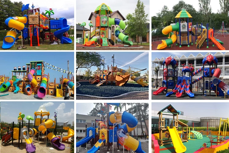 LLDPE Amusement Park Use Outdoor Playground Equipment