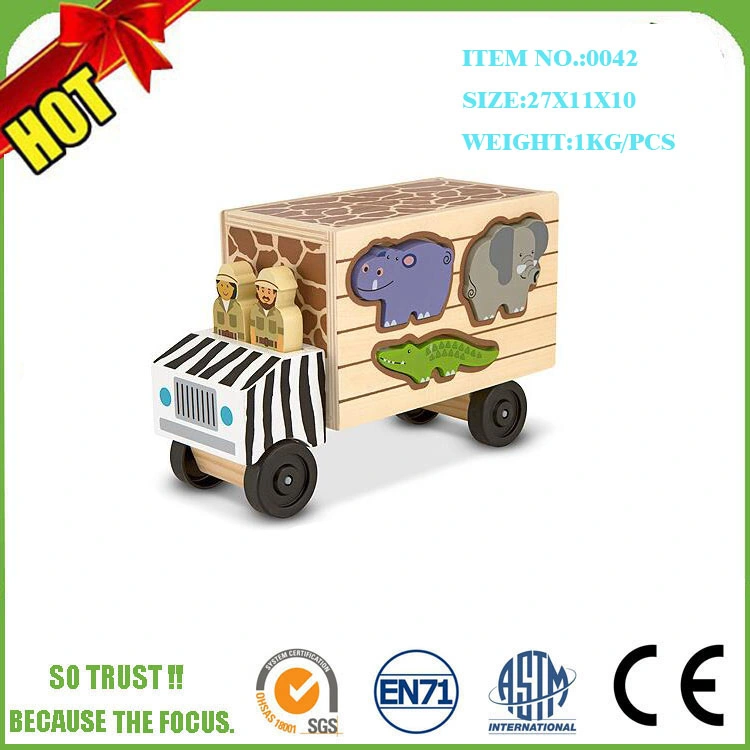 Wholesale Funny Kids Baby Children Mini Wooden Toys Cars