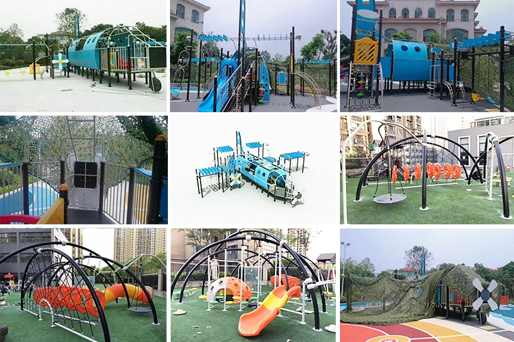 LLDPE Amusement Park Use Outdoor Playground Equipment