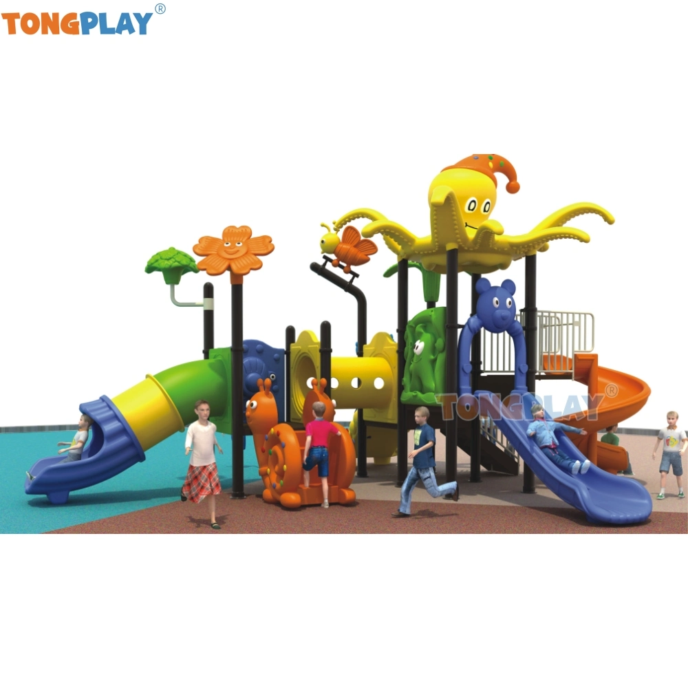 Children&prime;s Outdoor Climbing Structures China Plastic Commercial Slide Kids Outdoor Playground Slide
