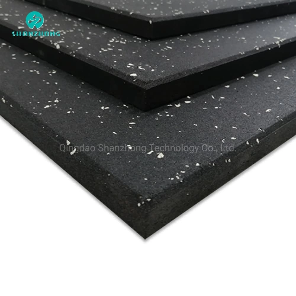 Anti-Vibration Rubber Granules Rubber Sheet Rubber Floor Tiles Rubber Crumb Rubber Flooring Mats for Gym Sports Exercise Equipment