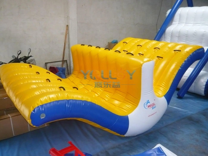 Inflatable Totter Slide with Climbing Water Park Toy