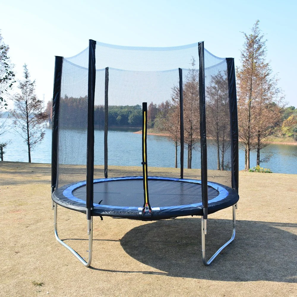 6FT/8FT/10FT/12FT/14FT Fitness Trampoline in Cheap Big Size Outdoor Exercise Jump Trampolines with Safety Net