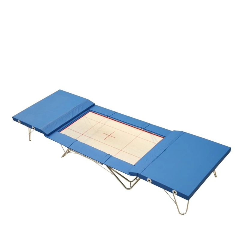 Gymnastic Trampoline Top Grade Indoor Equipment Long Tumbling for Competition Training