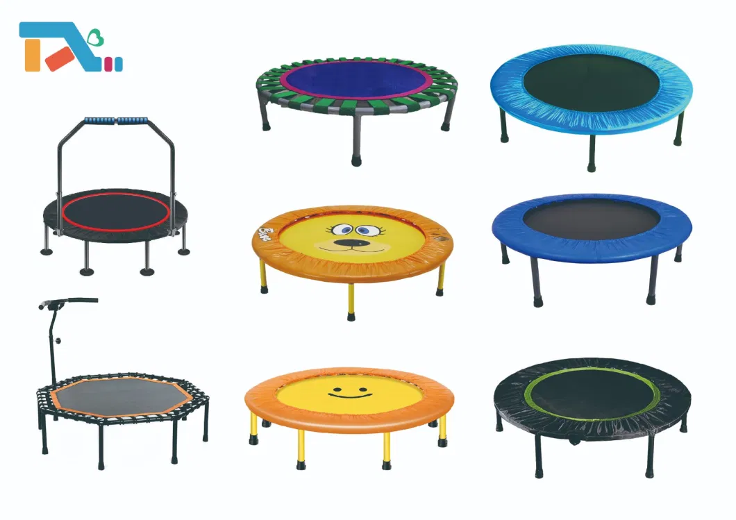 Portable Gymnastic Trampoline Indoor Foldable Mini Trampoline Fitness